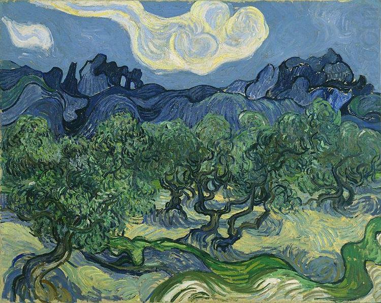 Vincent Van Gogh The Olive Trees china oil painting image